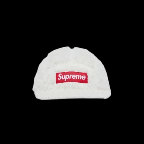 Supreme Fuzzy Camp Cap 'White'