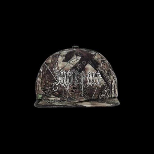 Supreme Rhinestone 5-Panel 'TrueTimber HTC Fall Camo'