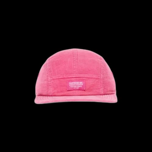 Supreme Corduroy Pocket Camp Cap 'Pink'