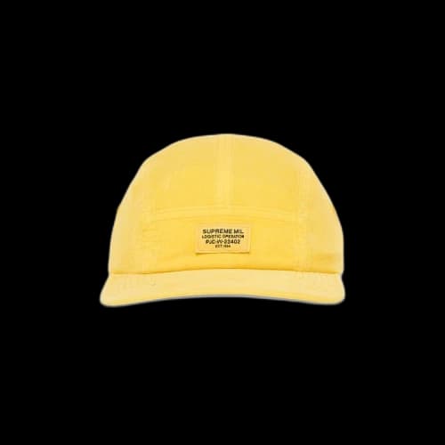 Supreme Corduroy Pocket Camp Cap 'Yellow'