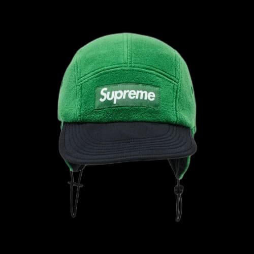 Supreme Polartec Earflap Camp Cap 'Green'