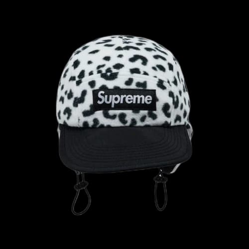 Supreme Polartec Earflap Camp Cap 'Leopard'