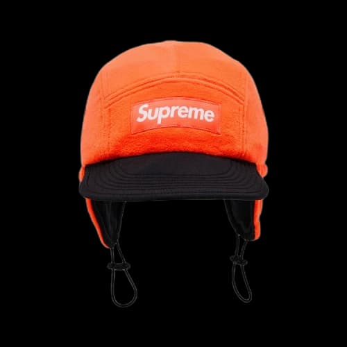 Supreme Polartec Earflap Camp Cap 'Orange'