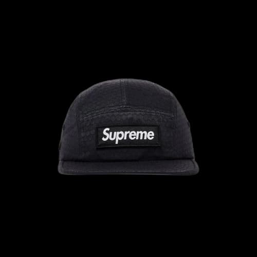 Supreme Cordura Ripstop Camp Cap 'Black'