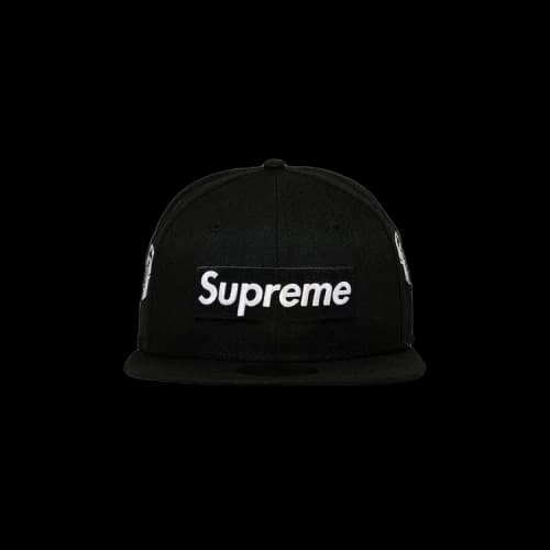 Supreme Jerseys Box Logo New Era 'Black'