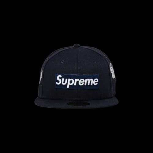 Supreme Jerseys Box Logo New Era 'Navy'