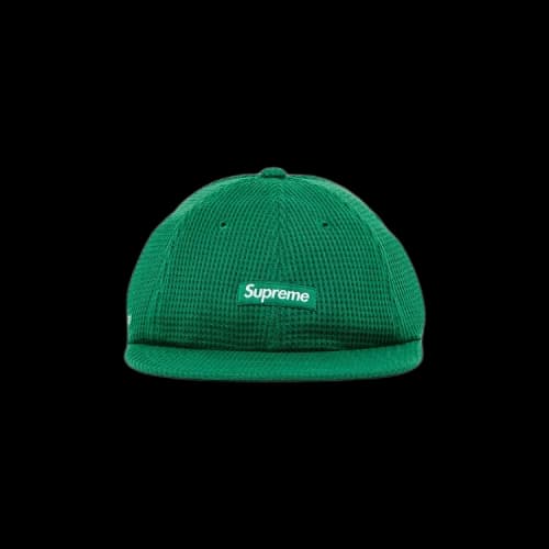 Supreme Polartec Waffle Small Box 6-Panel 'Green'