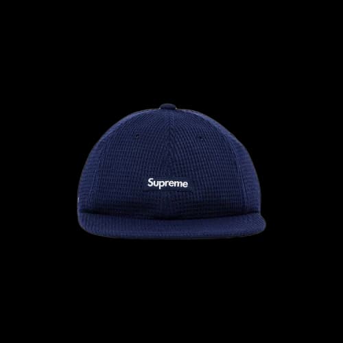 Supreme Polartec Waffle Small Box 6-Panel 'Navy'