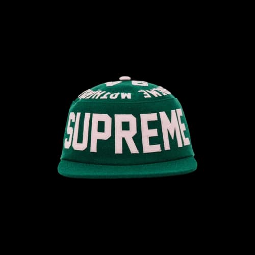 Supreme Alpha Omega Pillbox Hat 'Dark Green'