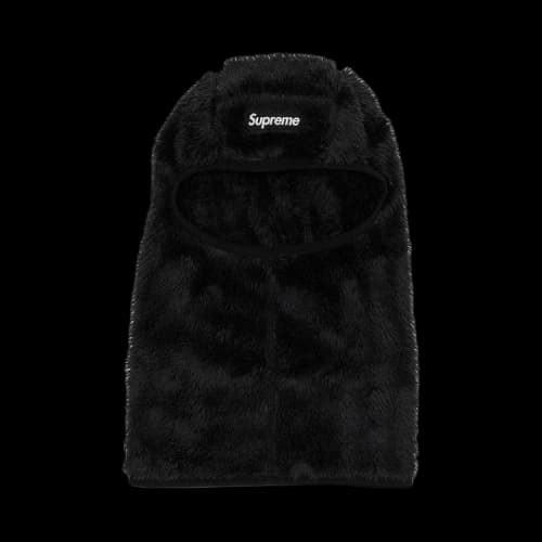 Supreme Fuzzy Balaclava 'Black'
