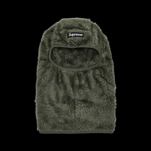 Supreme Fuzzy Balaclava 'Moss'