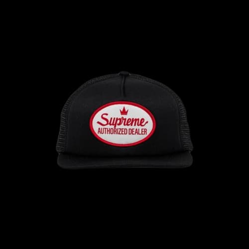 Supreme Authorized Mesh Back 5-Panel 'Black'