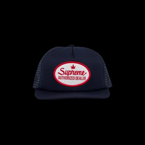 Supreme Authorized Mesh Back 5-Panel 'Navy'