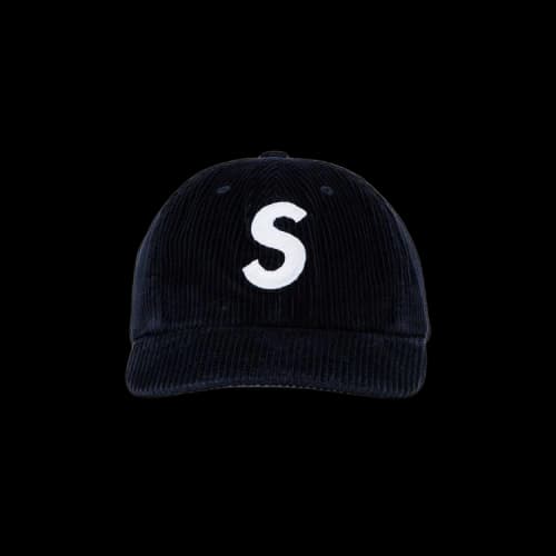 Supreme Corduroy S Logo 6-Panel 'Navy'