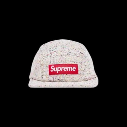 Supreme Denim Bouclé Camp Cap 'Natural'