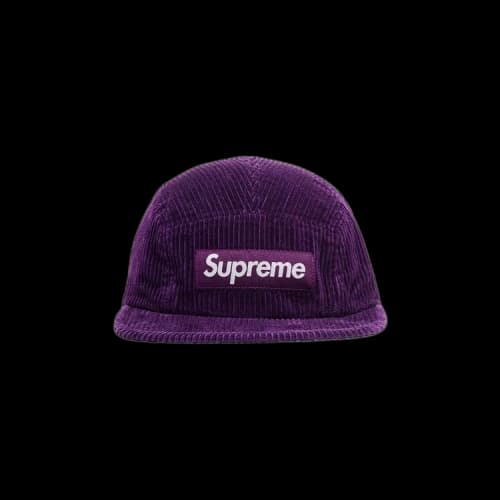 Supreme Corduroy Camp Cap 'Purple'