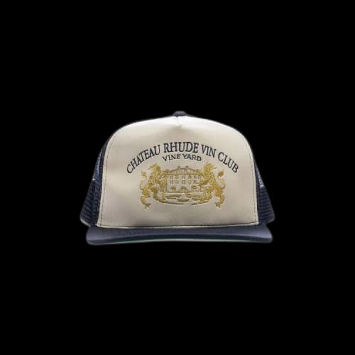 Rhude Cellier Trucker Hat 'Black/Tan'