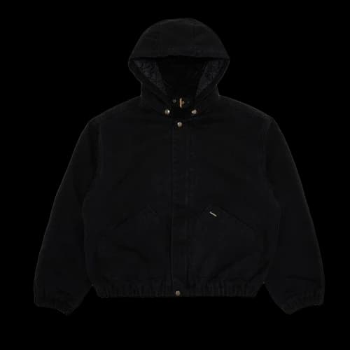Supreme Faux Shearling Lined Bomber Jacket 'Black'