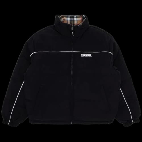 Supreme Reversible Puffer Jacket 'Black'