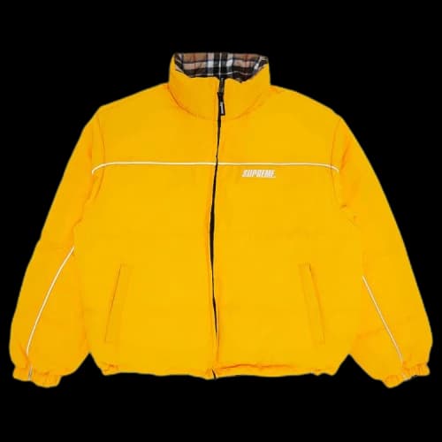 Supreme Reversible Puffer Jacket 'Yellow'