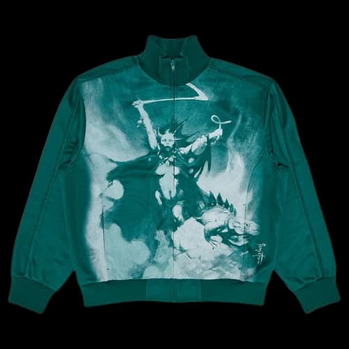 Supreme x Frank Frazetta Track Jacket 'Dark Green'