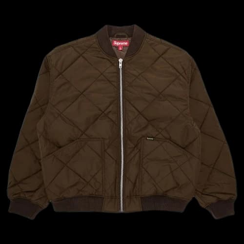 Supreme AOI Quilted Work Jacket 'Brown'