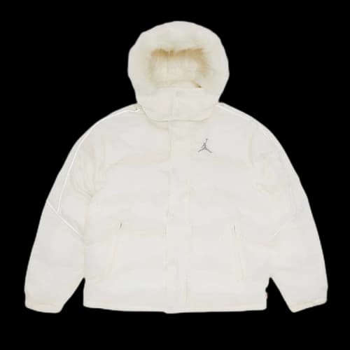 Supreme x Jordan Puffer Jacket 'White'