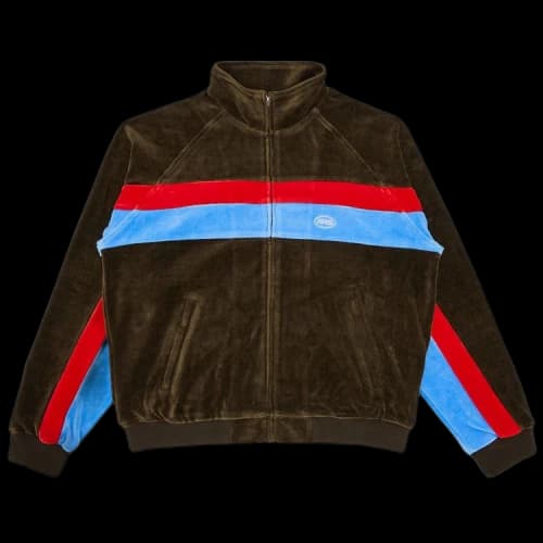 Supreme x Martine Rose Velour Track Jacket 'Brown'