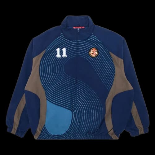 Supreme S Logo Track Jacket 'Navy'