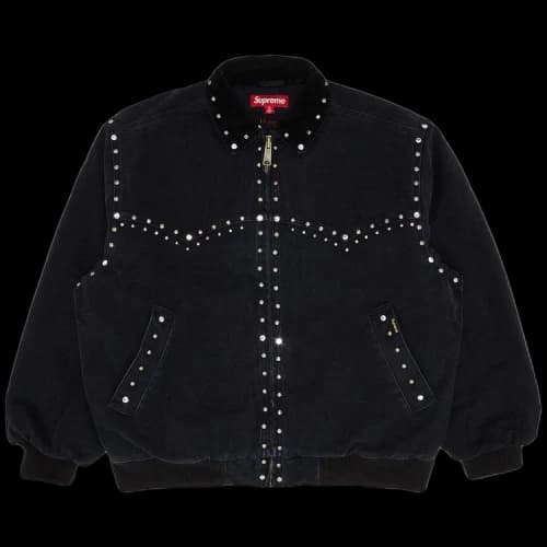 Supreme x b.b. Simon Studded Work Jacket 'Black'