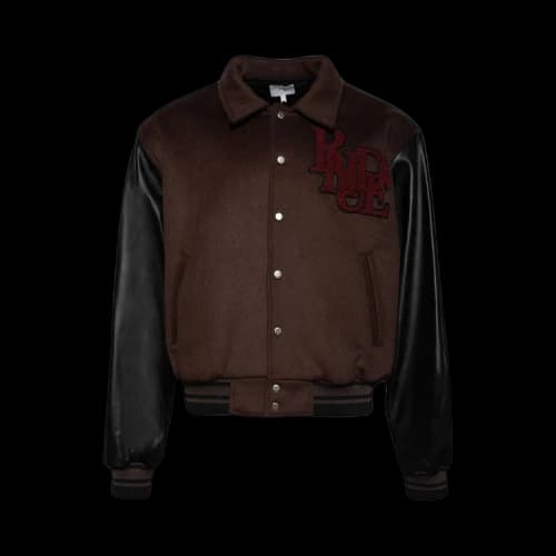 Rhude Duck Varsity Jacket 'Brown'