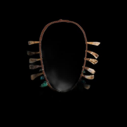 Denim Tears Homecoming Cow Tooth Necklace 'Multicolor'