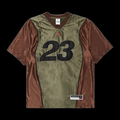 Supreme x Jordan Warm Up Jersey 'Olive'
