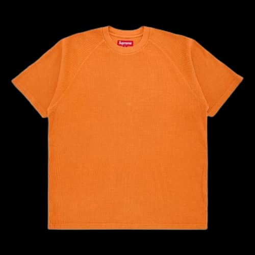 Supreme Stencil Thermal Short-Sleeve Top 'Orange'
