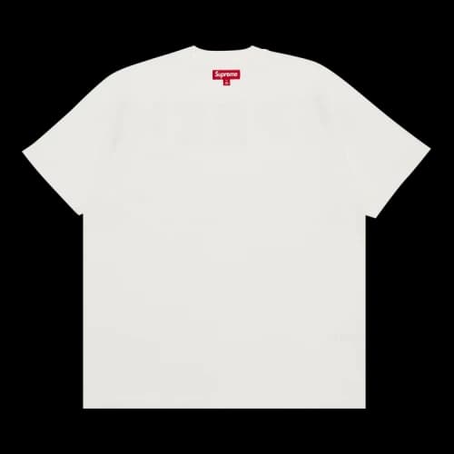 Supreme Stencil Thermal Short-Sleeve Top 'White'