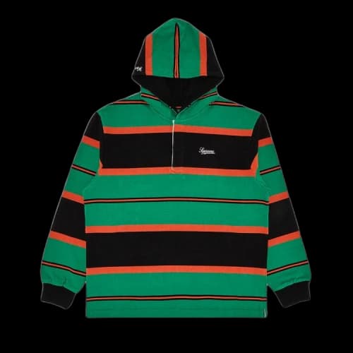 Supreme Hooded Rugby 'Green'