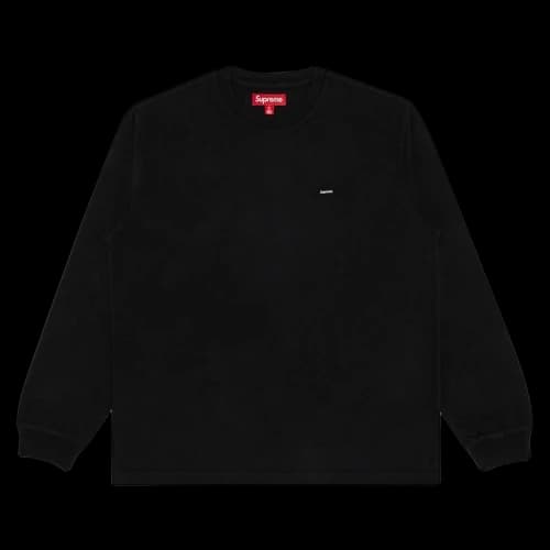 Supreme Small Box Long-Sleeve Tee 'Black'