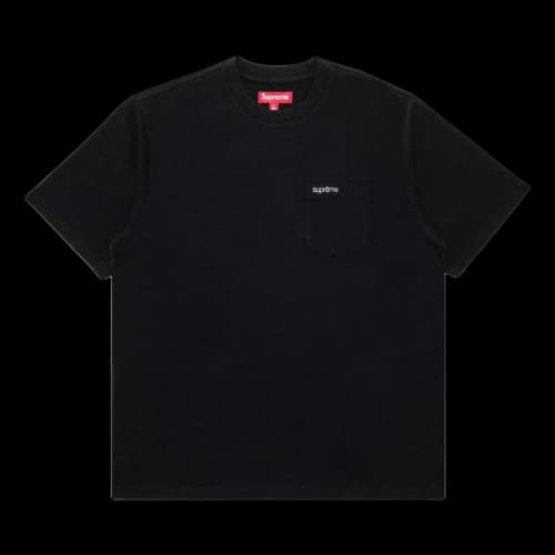 Supreme Short-Sleeve Pocket Tee 'Black'