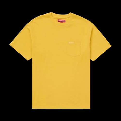 Supreme Short-Sleeve Pocket Tee 'Gold'