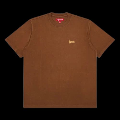 Supreme Old English Tee 'Brown'
