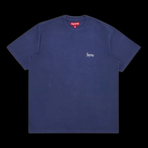 Supreme Old English Tee 'Navy'