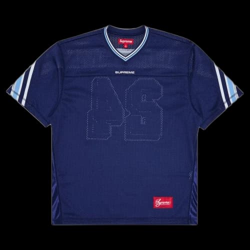 Supreme Jacquard Rib Football Jersey 'Navy'