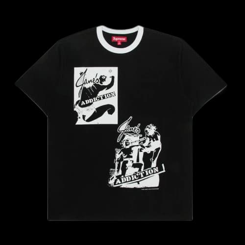 Supreme x Jane's Addiction Ringer Tee 'Black'
