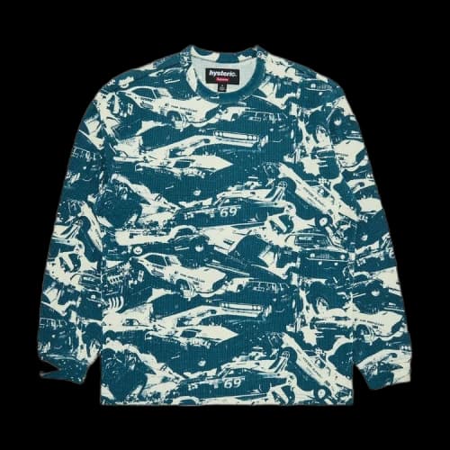 Supreme x HYSTERIC GLAMOUR Cars Thermal 'Teal'