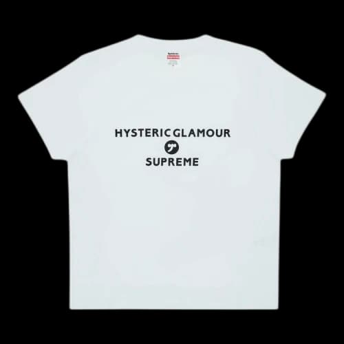 Supreme x HYSTERIC GLAMOUR Baby Tee 'White'