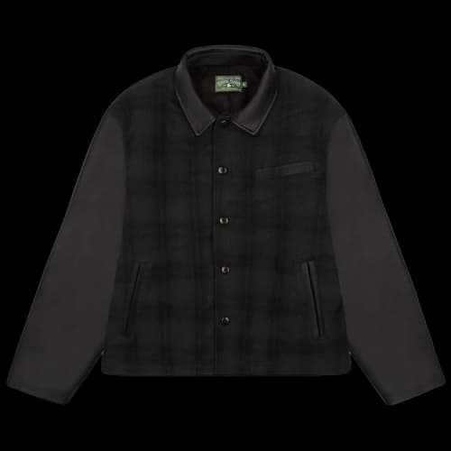 Denim Tears Black And Tartan Jacket 'Black'