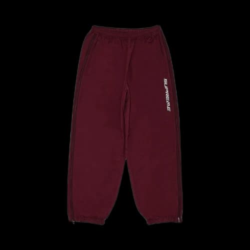 Supreme Warm Up Pant 'Burgundy'