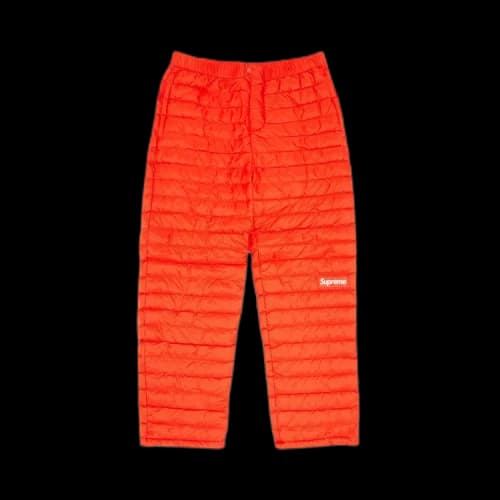 Supreme Micro Down Pant 'Dark Orange'