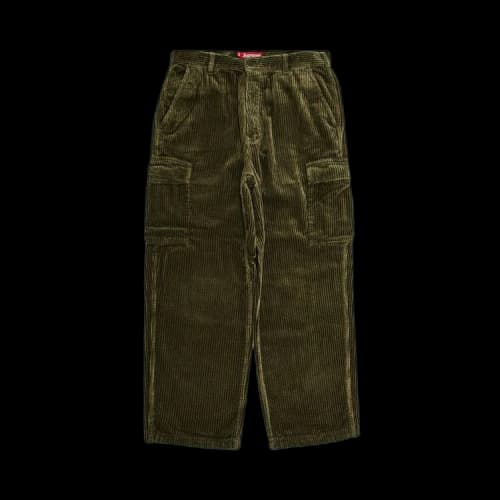 Supreme Wide Wale Corduroy Cargo Pant 'Olive'