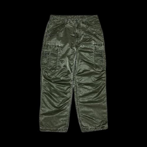 Supreme Washed Flight Satin Cargo Pant 'Olive'